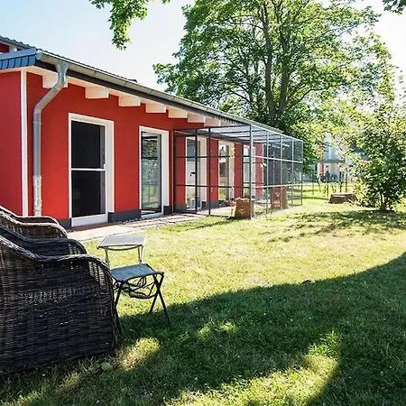 Komfortables Ferienhaus Strandtiger Mit Kamin, Garten, Terrasse, Katzenaussengehege & Wallbox